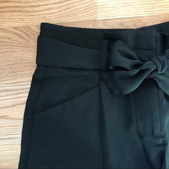 Ann Taylor Tailored Black Belted Flowy Shorts Size 2 NWT - Picture 4 of 6